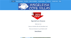 Desktop Screenshot of angelfishcovevillas.com
